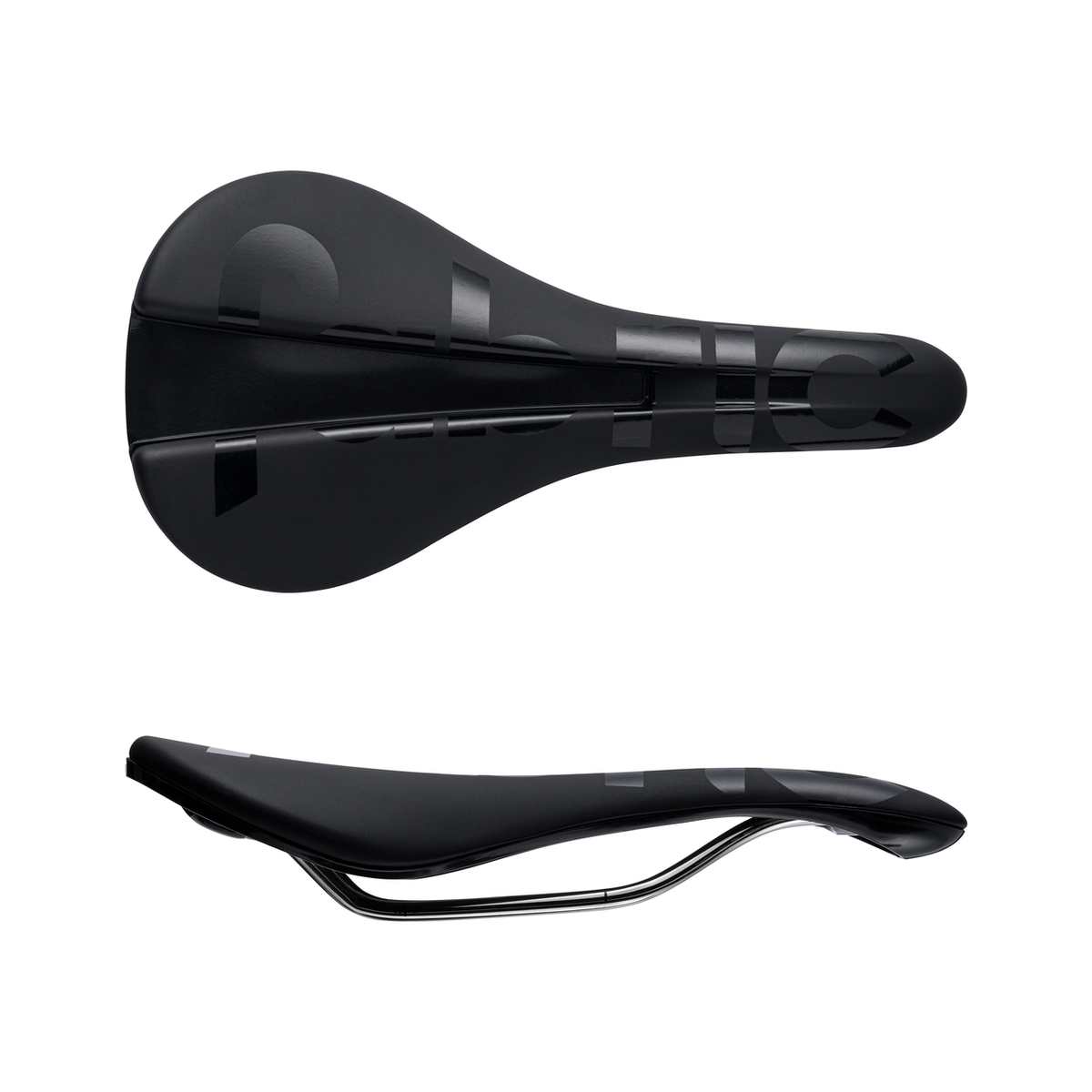 Fabric Line-S Race Flat Saddle (Black) (Titanium Rails
